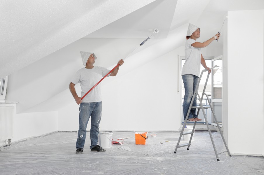 Peinture mur et plafond : toutes les astuces et conseils !